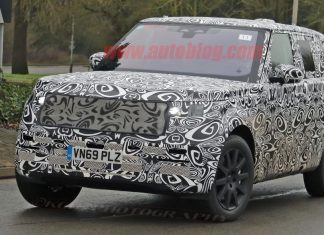 Новый Range Rover Sport 2020 - шпионские фото.