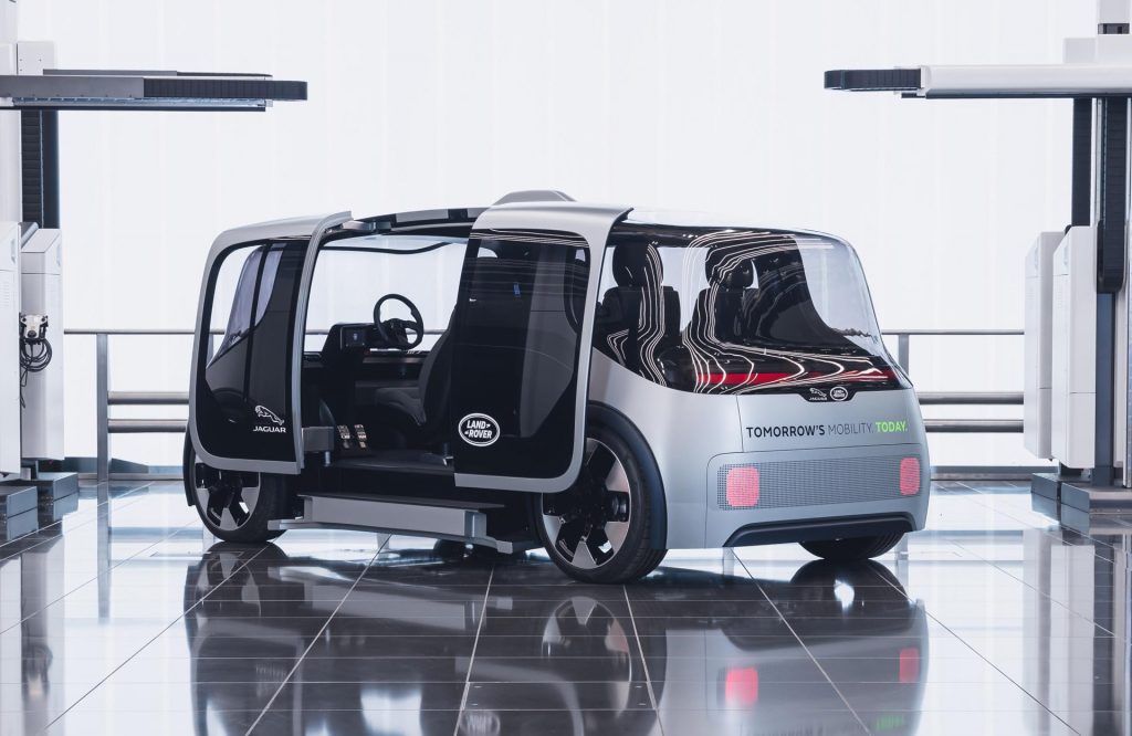 Проект Vector - общественный транспорт от Jaguar Land Rover