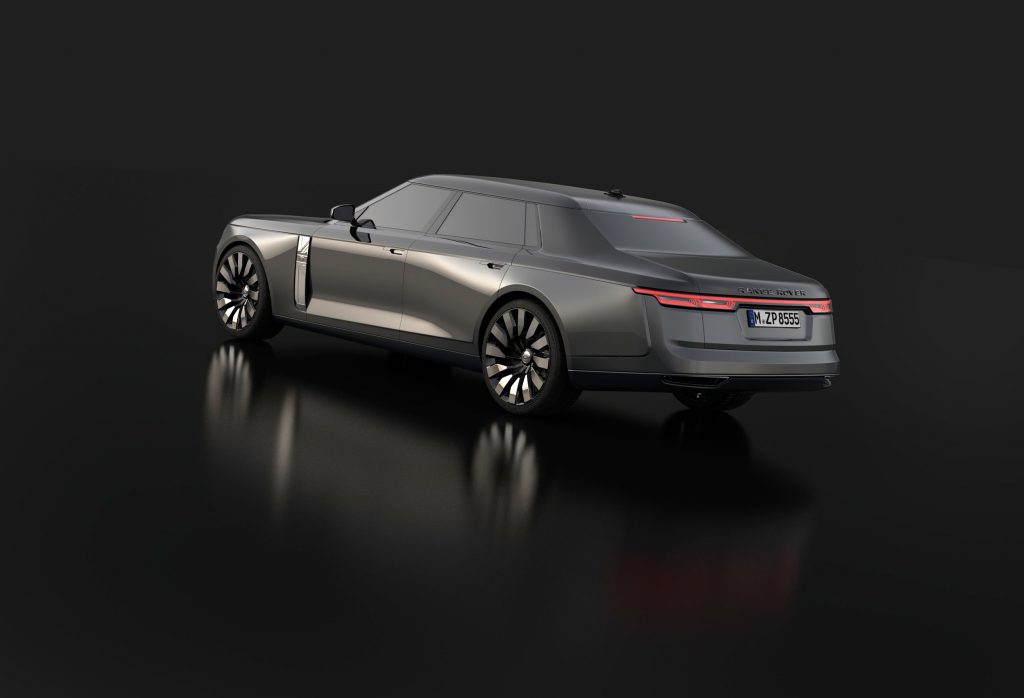 Дизайнер из России предложил переделать Range Rover в седан (ФОТО)