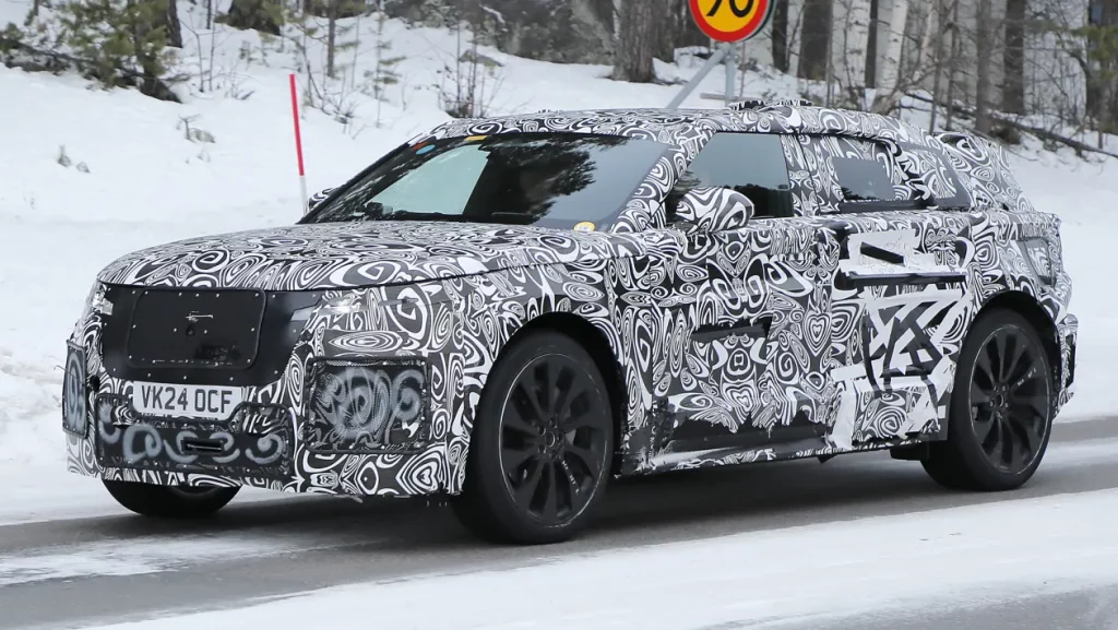Новый электрический внедорожник Range Rover «малыш»: дизайн, технологии и подробности