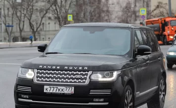 Range Rover - красивые серии номеров